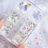 Holographic Mermaid Heart-shaped Nail Glitter Sequins, Nail Art Supplies for Women and Girls