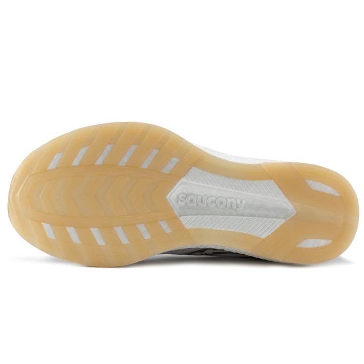 SAUCONY Freedom 4 Свободная амортизация Нескользящие Износостойкие Дышащие Низкие Беговые Кроссовки Мужские Хаки Серый S20617-15(M)
