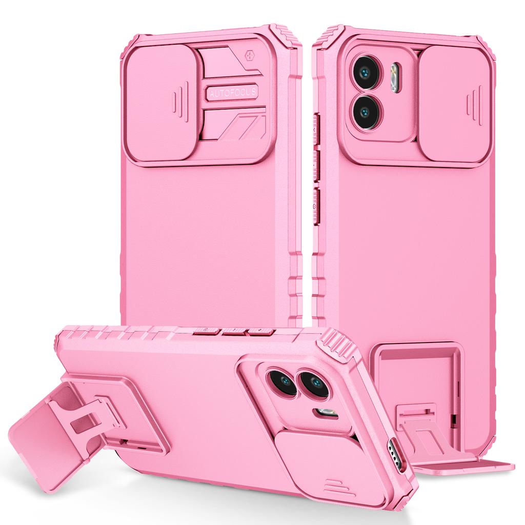 Противоударный чехол для Redmi A1 A2 8A 9A 10A 9C 9T 10C 10x слайдер объектив камеры защитный чехол для телефона подставка для Redmi Note 8 8 Pro