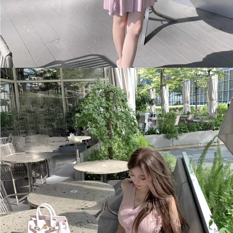 Элегантное платье-майка без рукавов из ледяного шелка с облегающим кроем для женщин