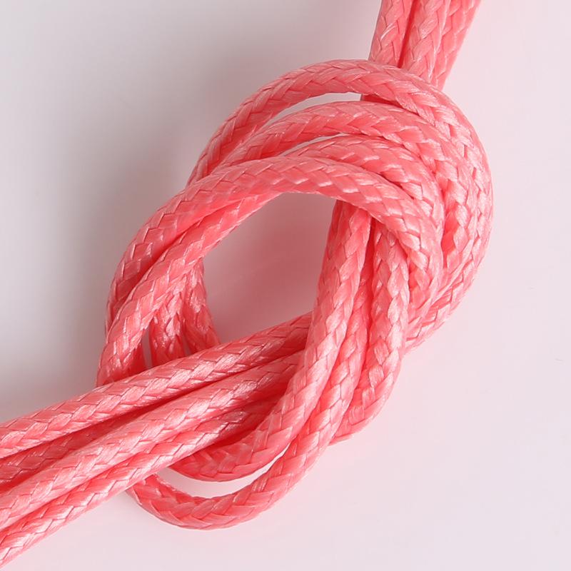Корейский вощеный шнур (1-2мм) для самодельных украшений: Шнур из искусственной кожи для ожерелий и браслетов