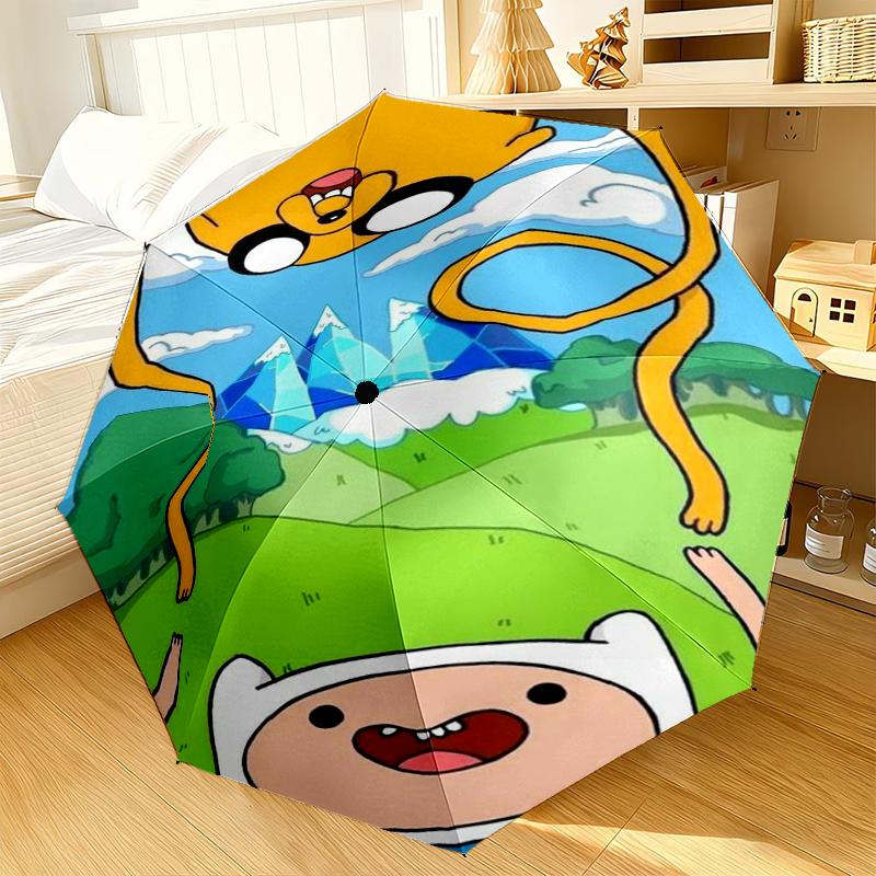 Yellow dog Adventure In Space Umbrella 8-Frame for Travel, camping, Casual Lightweight Portable Umbrella, Essential for every family Holidays Gift