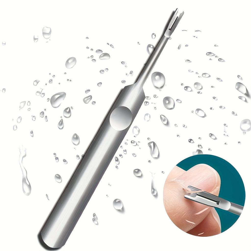 Профессиональный серебристый очиститель для ногтей из нержавеющей стали, инструмент для подстригания, набор для ног, средство для удаления омертвевшей кожи, инструмент для подстригания