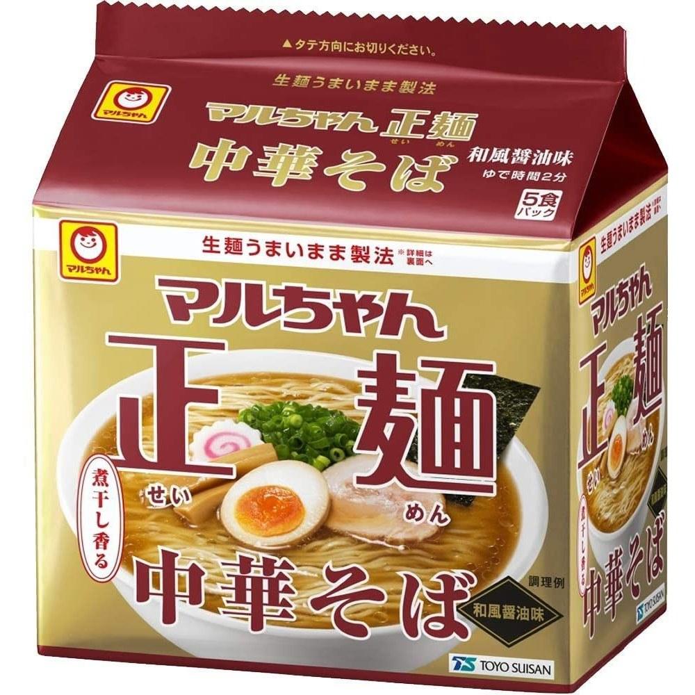 Toyo Suisan Maruchan Seimen Chuka Soba Wafu Shoyu (105g5 servings)6 packs