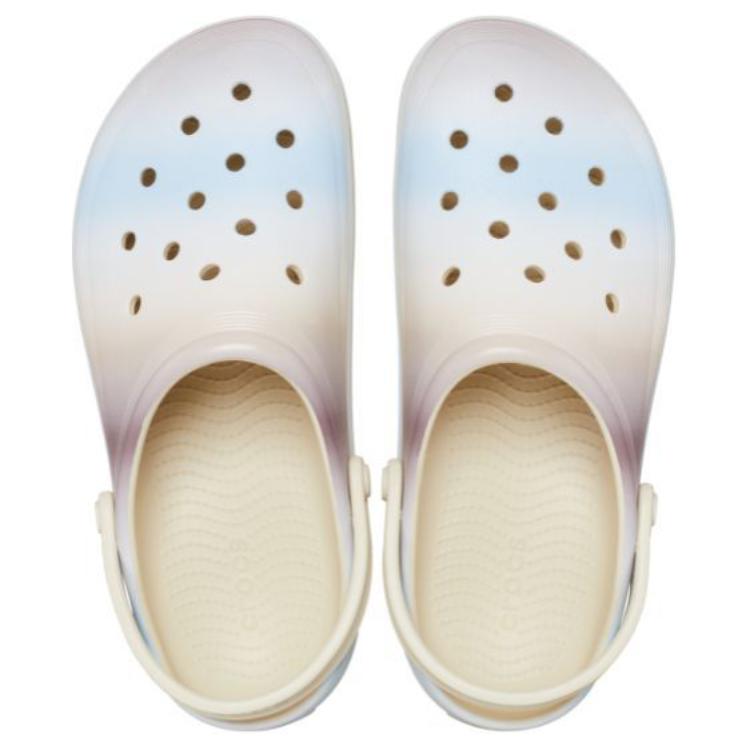 Crocs Пластиковые кроксы для улицы унисекс Костяные 208984-2Y3