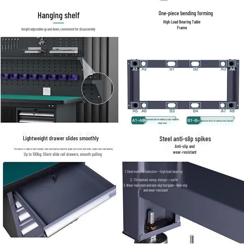 Heavy-Duty Anti-static Workbench with Storage