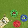 Dingdongpet Dog Rubber Toy Ball Toy 3-piece Set, Green, Blue, Red, 1 Set