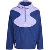 Arsenal FW24 сезонная ветровка с полумолнией, цветные блоки, мужские куртки, темно-синие IT4080