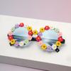 2026 New Daisy Flower Sunglasses Round Lens Floral Embellished Fashion Eyewear For Summer Parties Birthday Gift KJ216