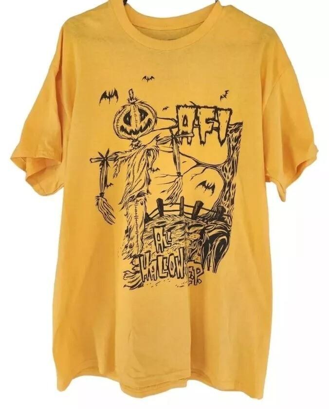 AFI Shirt AFI Band T-shirt Unisex S-5XL Gift For Fans Gold Color Unisex T-Shirt