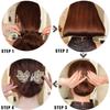 3/2/1 шт. Стразы для создания пучков для длинных волос - искусные волшебные бигуди, ленивые цветочные прически ручной работы, женские аксессуары для волос инструменты