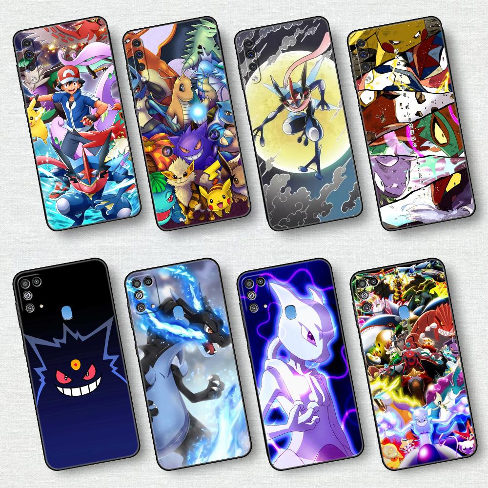 Funda For Samsung Galaxy Note 20 Ultra 10 Plus Lite A50 A70 A30 Soft Phone Case A20 A20e A40 A10 A10e 9 8 Cover Hot Pokemon Game
