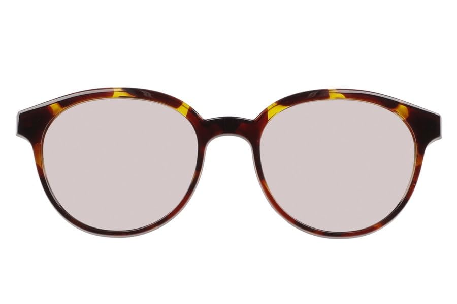 Очки Zoff NIGHT DAY Солнцезащитные очки с УФ-защитой по рецепту и дизайном для мужчин и & Двусторонние в стиле Бостон (Коричневый полупаттерн) - Эксклюзив для веб-сайта