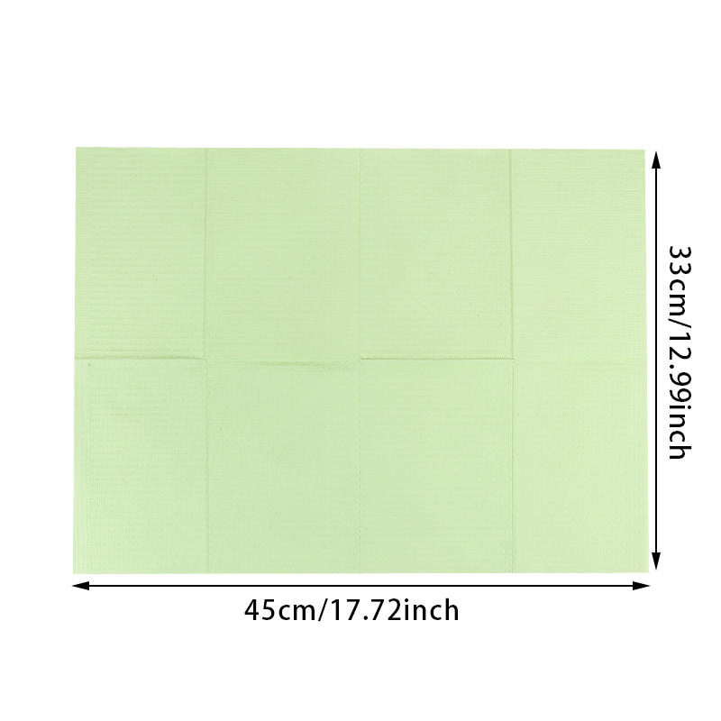 125 шт. Одноразовые очищающие салфетки для тату и микроблейдинга - Гигиеничный коврик с барьерной пленкой для рабочей станции тату-мастера (брови, губы) - Салон, Дом