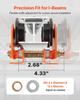Electric Hoist Manual Trolley, 0.5 Ton Load Capacity for PA200 PA250 PA300 PA400 PA500, Push Beam Trolley with Dual Wheels, 68-110 mm Adjustable Beam