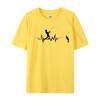 Fishing Heartbeat Cool TShirt Casual Tops Shirts Printed T Shirts Oversized Tshirts Graphic T Shirts
