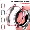 Protector Case for Samsung Galaxy Watch 6 Classic 43mm 47mm TPU Screen All-around Bumper Shell Fashion Galaxy Watch 6 Shockproof Cover