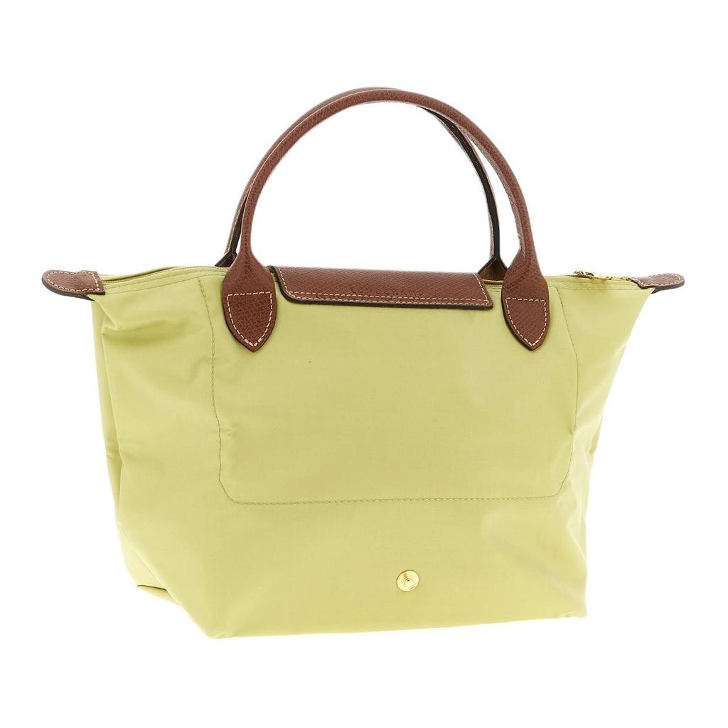 Longchamp Сумка-пельмень Le Pliage из полиамида, маленькая женская, цвет фисташковый