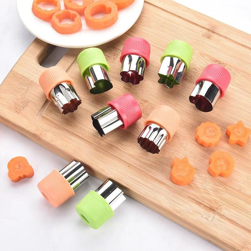 3 шт./компл., формочки для фруктов для детей, форма для приготовления печенья, сэндвича, набор форм для овощного хлеба, кухонные инструменты для бенто