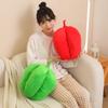 Simulation Vegetable Red Green Pepper Plush Toy Cute Soft Plant Pillow Dolls Stuffed Chili Pillow Children Room Decor Gift