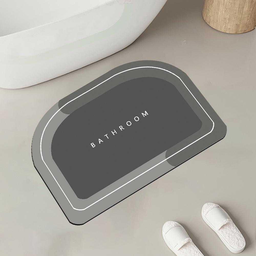 Nordic Diatom Mud Absorbent Non Slip Quick-Dry Коврики для ванной комнаты