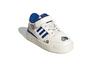 adidas Оригинальные FORUM Low El I Кожаные Низкие Детские Кроссовки Бело-Синие Для Младенцев и Малышей FY2546