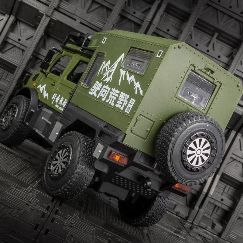 Моделирование большого путешествия RV сплава модель кемпер акустооптический ударопрочный игрушечный автомобиль