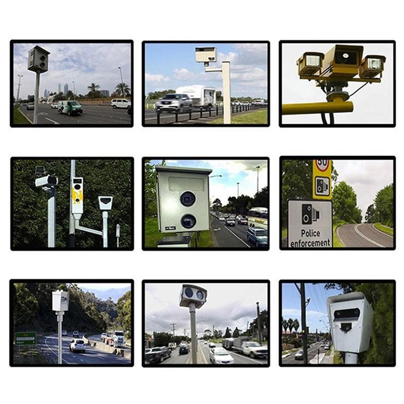 2 In 1 Car DVR Driving Recorder Dash Cam Camera Radar Detector Car Dvr Camera Radar Detector Camera Black Plastic Car Camera Recorder