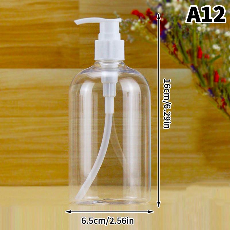 Portable Vacuum Press Type Spray Bottle Shampoo Bottle Empty Refillable Makeup Cosmetics For Cream Liquid Lotion Bottles