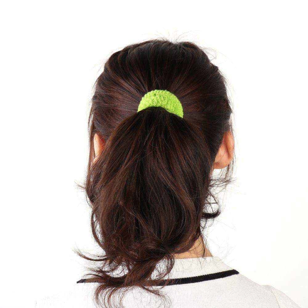 Soft Gum Big Wide Ponytail Hair Holders Elastic Accessories Hair Tie Rubber Bands