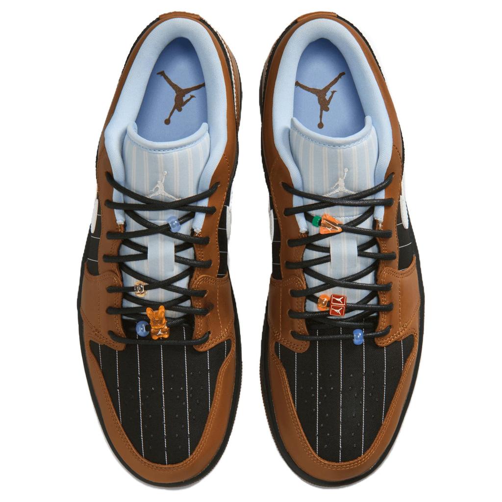 Jordan Air Jordan 1 Low Винтажные Баскетбольные Кроссовки Мужские Темно-коричневые IR7560-010