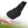 Outdoor Lawn Mower Cover Push with Drawstring and Buckles Oxford Cloth Black Protection