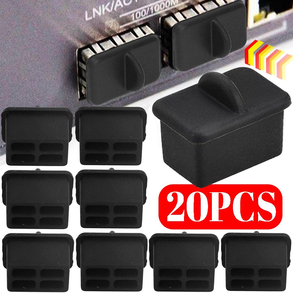 10/20PCS SFP Optical Fiber Port Anti-Dust Plug Charging Ports Protector Dust Plug Universal Dustproof Caps for Multiple Devices2