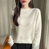 Women's Cashmere Sweater 30% Cashmere 70% Wool Autumn and Winter Cashmere Pullover Soft and Warm