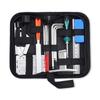 25-Piece Guitar Repair Kit: Includes String Changing Tool, Wrench, Grinding File, Measuring Ruler, String Winder, Leveling Ruler.