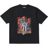 Uniqlo X Mobile Suit Gundam 45-летие Коллаборация SS25 Круглый вырез Графический принт с буквами Повседневная футболка с коротким рукавом Унисекс Футболка 480143-09