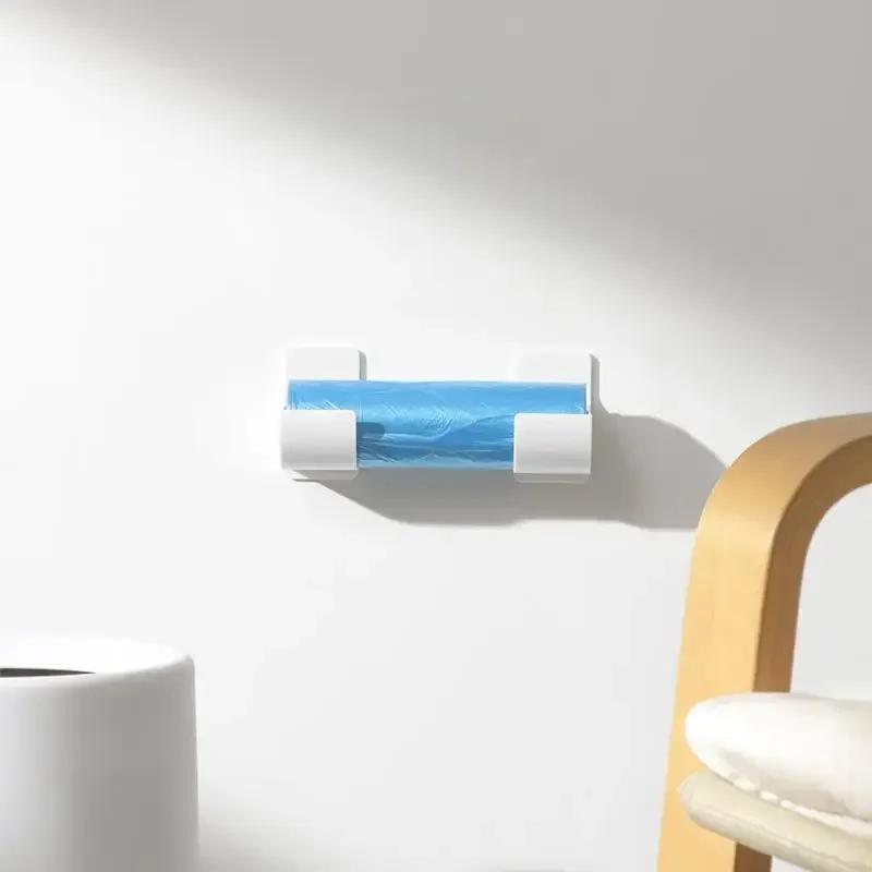 2 пары настенных мешков для мусора, держатель для мешков для мусора, ящик для хранения, органайзер, пластиковый пакет, контейнер для пленки, диспенсер для кухонной полки