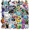 Pcs Sticker 50100 Pack Set Game Diy Imposter Decal Stickers Waterproof