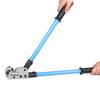IWISS Heavy-Duty Crimping Tool for Stripped Crimp Terminals and Stripped Crimp Sleeves, 8.0sq-38sq, CT-38