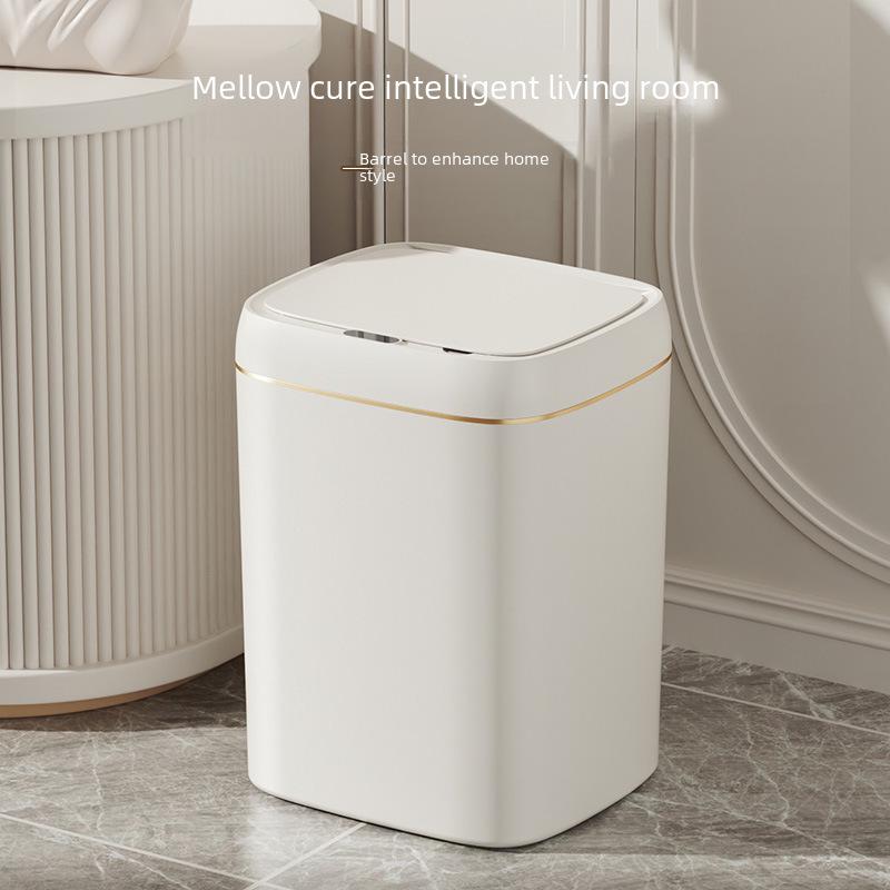 Умный сенсорный мусорный бак для кухни, ванной и спальни - роскошный дизайн