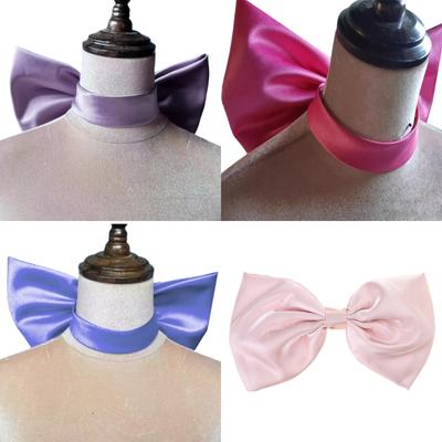 Модное ожерелье-чокер с лентой, готическое ожерелье с бантом, костюм на Хэллоуин, косплей, подарки для женщин и девушек