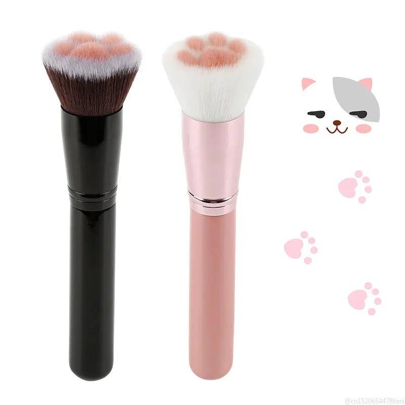 Cat Claw Shape Makeup Brushes Cute Powder Brush Cosmetics Foundation Powder Blush Eyeshadow Concealer Brush Beauty Tool