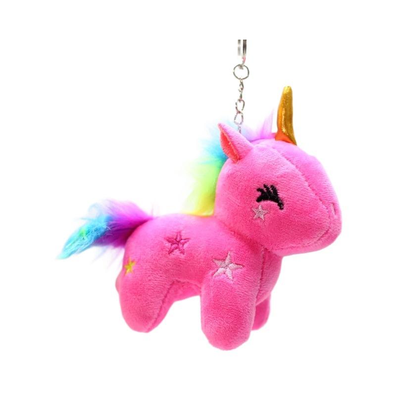 Новые плюшевые игрушки-единороги, маленькие подвески для сумок, брелоки, украшения, куклы для девушки