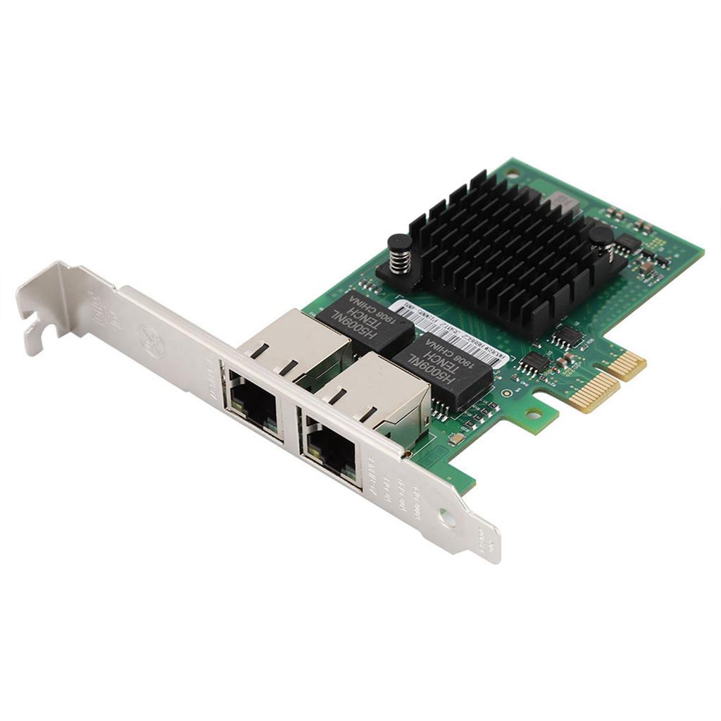 I350T2M PCIE Dual Port For Intel I350AM2 Chip Processor Gigabit Network Card