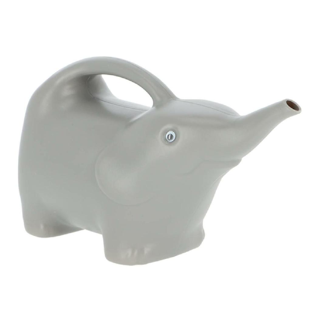 Gray Elephant Watering Can