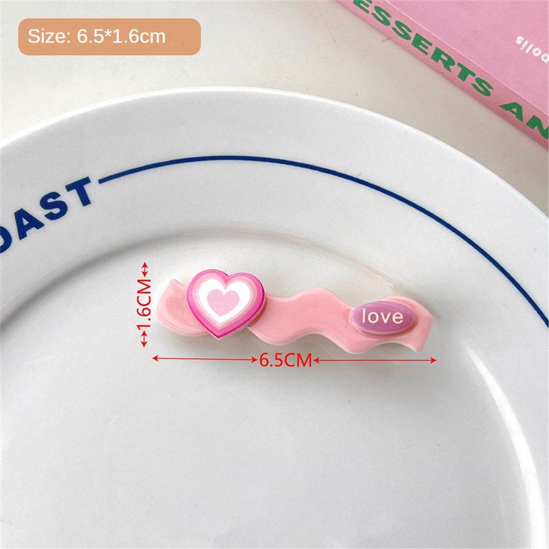 Cartoon Big Eyes Plush Ball Hairpins for Women Girls Funny Rainbow Color Ugly Doll Bangs Side Duck Bill Clips Barrettes Headwear