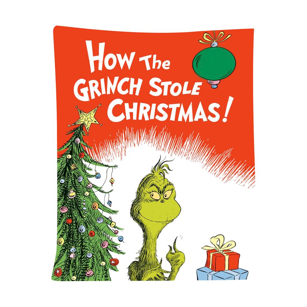 Фланелевое одеяло с принтом толстое и теплое для Рождества, подходит для пожилых людей и детей, чтобы согреться зимой.