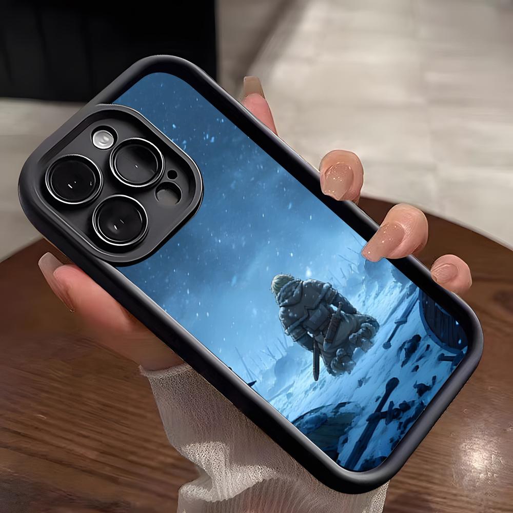 Чехол для телефона Аниме Сага о Винланде Для IPhone 17 Pro Max 15 Pro 16 14 Plus 12 13 Mini 11 Pro Ударопрочный Мягкий Чехол