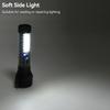Telescopic Zoom Flashlight Rechargeable Portable Multifunctional Outdoor Strong Light Flashlight