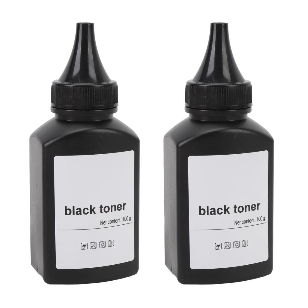 2 шт. тонера для заправки 200 г черного тонера для заправки 1610 M2070 4321 3110 3200 PE220 PE120 3150 E21